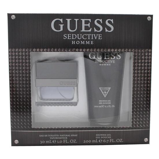 Guess Seductive Homme Gift Set 50ml Eau De Toilette + 226ml Body Spray