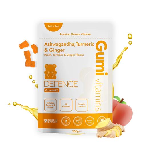 Gumi Vitamins Defence Ashwagandha, Turmeric & Ginger