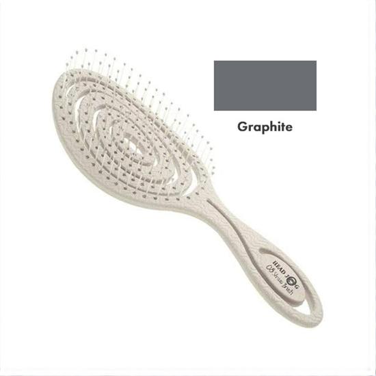 Hair Tools Headjog No.8 Straw Brush Graphite