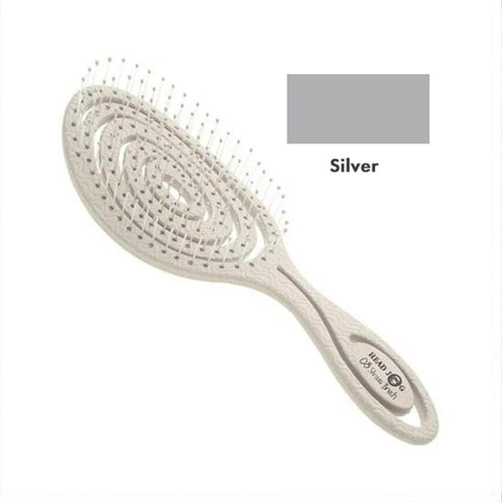 Hair Tools Headjog NO.8 Straw Brush Silver