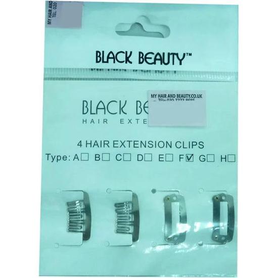 Hairaisers Extension Clips Type F Silver