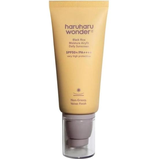 Haruharu Wonder Black Rice Moisture Airyfit Daily Sunscreen SPF 50+ 50ml