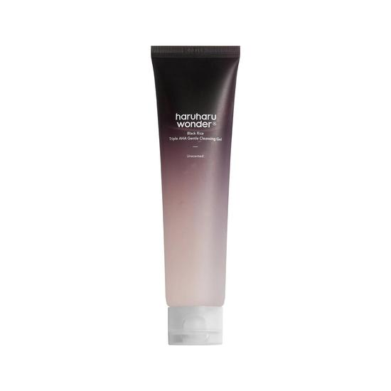 Haruharu Wonder Black Rice Triple AHA Gentle Cleansing Gel Unscented 100ml