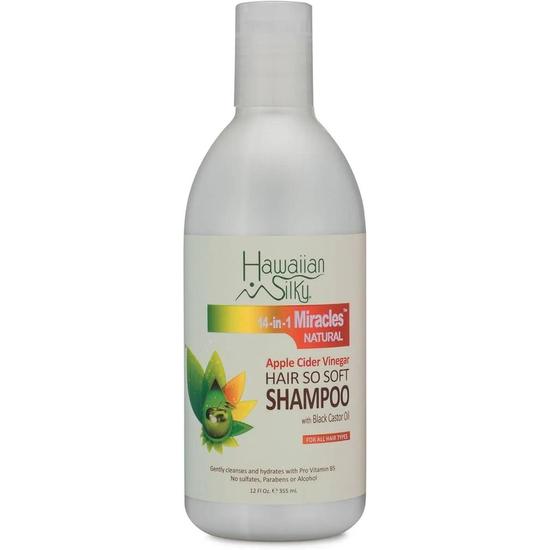 Hawaiian Silky 14 In 1 Miracles Apple Cider Vinegar Hair So Soft Shampoo 355ml