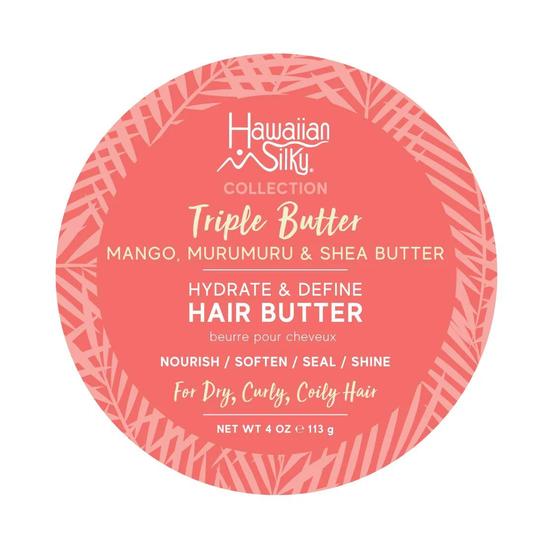 Hawaiian Silky Triple Butter Hydrate & Define Hair Butter 113g