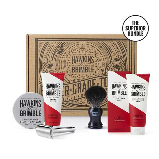 Hawkins & Brimble Superior Shaving Box