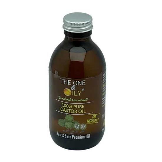 Haz The One & Oily 100 Percent Pure Castor Oil 200ml