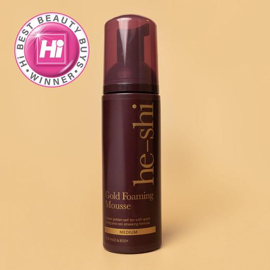 He-Shi Foaming Mousse Medium Gold