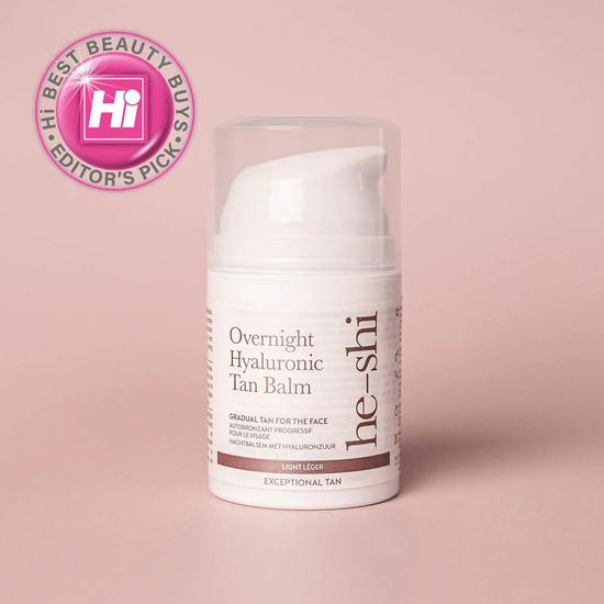 He-Shi Overnight Hyaluronic Tan Balm Light