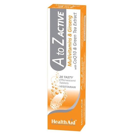 Health Aid A To Z Active Effervescent Tablets 20 Tablets