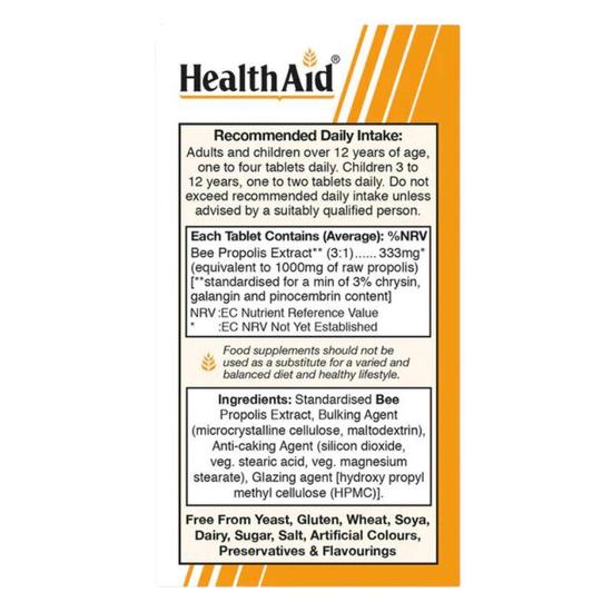 Health Aid Bee Propolis 1000 Tablets 60 Tablets