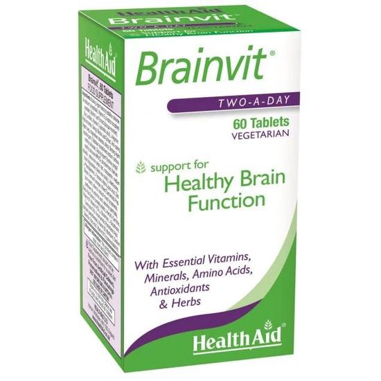 Health Aid BrainVit Tablets 60 Tablets