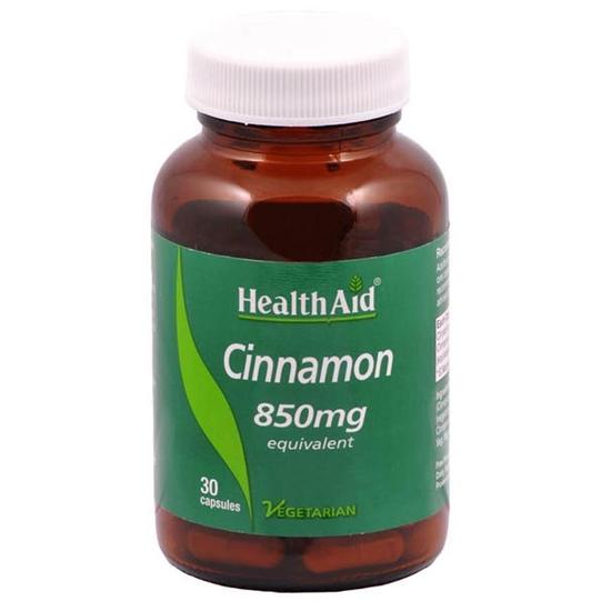 Health Aid Cinnamon 850mg Tablets 30 Tablets