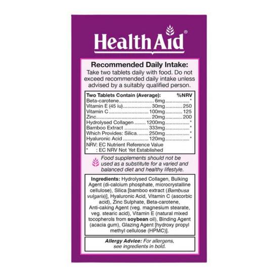 Health Aid Collagen Complex Tablets 60 Tablets