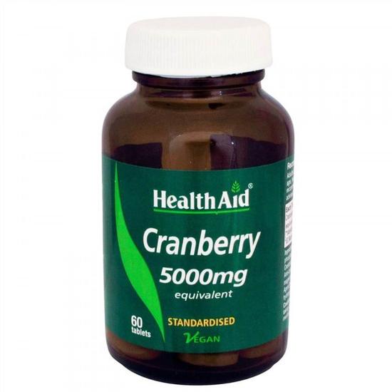 Health Aid Cranberry 5000mg Tablets 60 Tablets