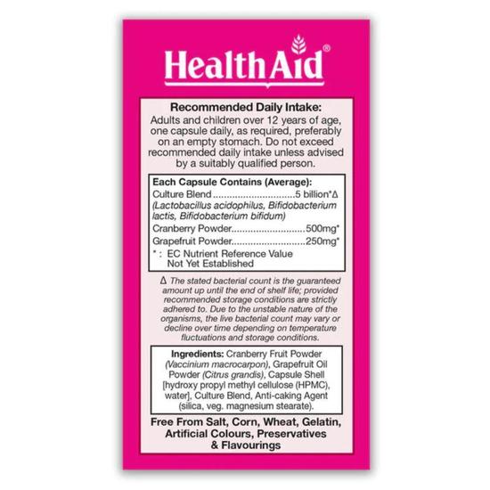 Health Aid Cranprobio Capsules 30 Capsules