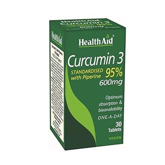 Health Aid Curcumin 3 Tablets 30 Tablets