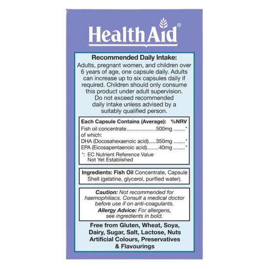 Health Aid DHA Forte Capsules 30 Capsules