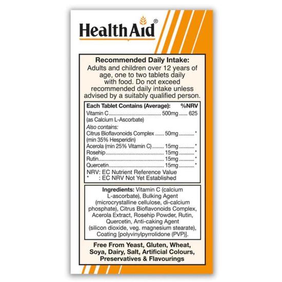 Health Aid Esterified C 500mg Tablets 60 Tablets