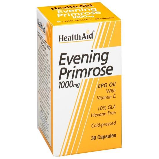 Health Aid Evening Primrose Oil 1000mg Capsules 30 Capsules