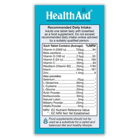 Health Aid EyeVit Tablets 30 Tablets