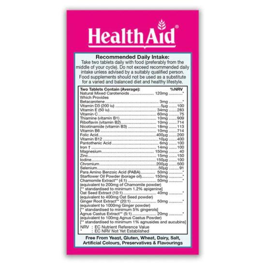 Health Aid FemmeVit Tablets 60 Tablets