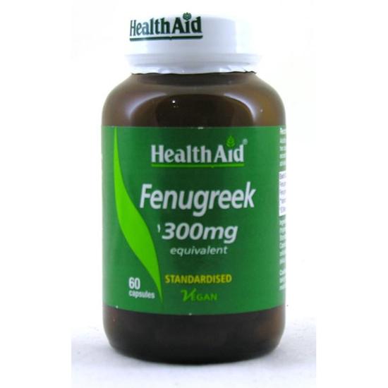 Health Aid Fenugreek 300mg Capsules 60 Capsules