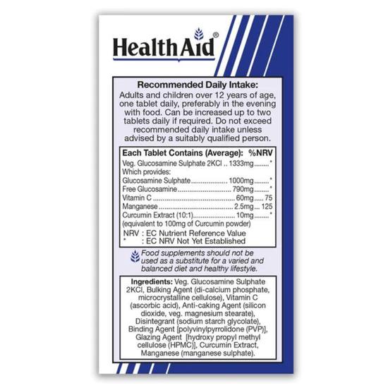 Health Aid Glucosamine Sulphate 1000mg Tablets 30 Tablets