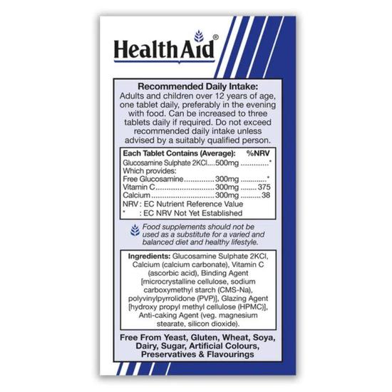 Health Aid Glucosamine Sulphate 500mg Tablets 30 Tablets