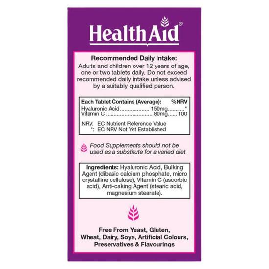 Health Aid HyaluroVit Tablets