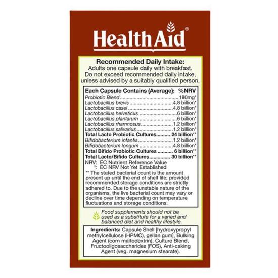 Health Aid Mood Probio Capsules 30 Capsules