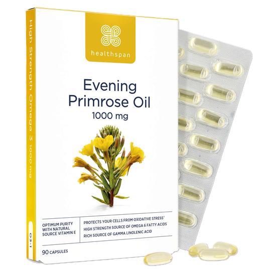 Healthspan Evening Primrose Oil 1000mg Capsules 90 Capsules