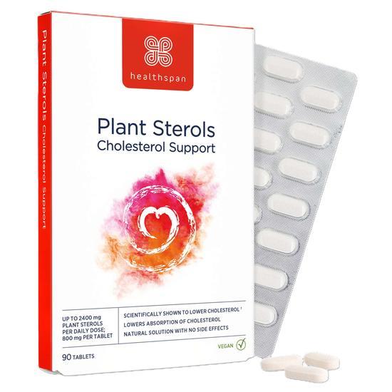 Healthspan Plant Sterols Cholesterol Support Tablets 90 Tablets