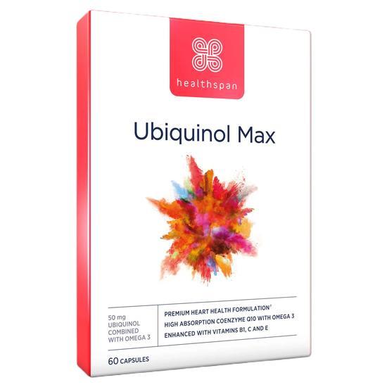 Healthspan Ubiquinol Max Capsules 60 Capsules