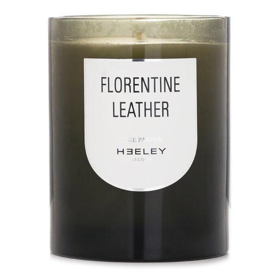 HEELEY Florentine Leather Bougie Parfumee Candle
