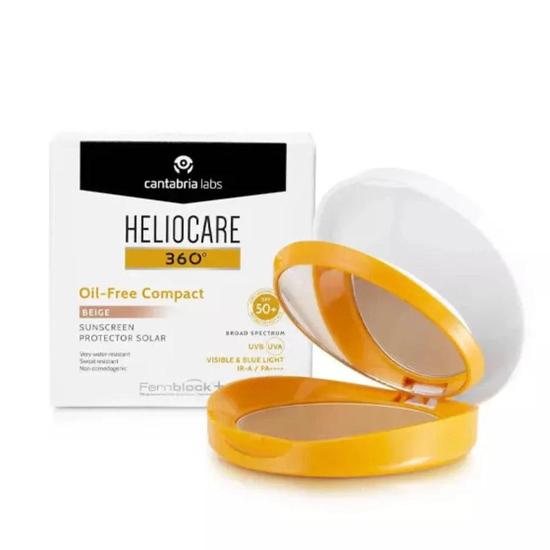 Heliocare 360 Oil Free Compact Beige SPF 50+