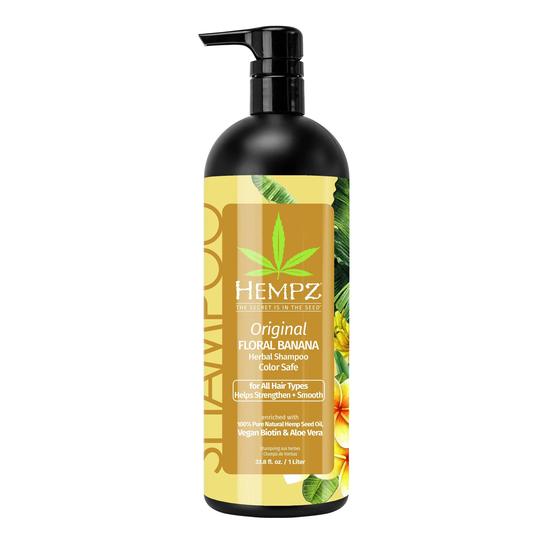 Hempz Original Floral Banana Herbal Shampoo 1000ml