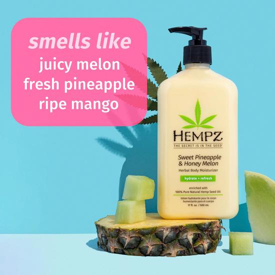 Hempz Sweet Pineapple & Honey Melon Herbal Body Moisturiser 66ml