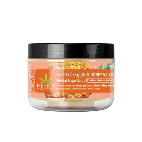 Hempz Sweet Pineapple & Honey Melon Herbal Sugar Scrub 226g