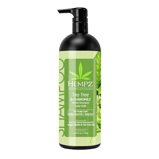 Hempz Tea Tree & Chamomile Herbal Shampoo 1000ml