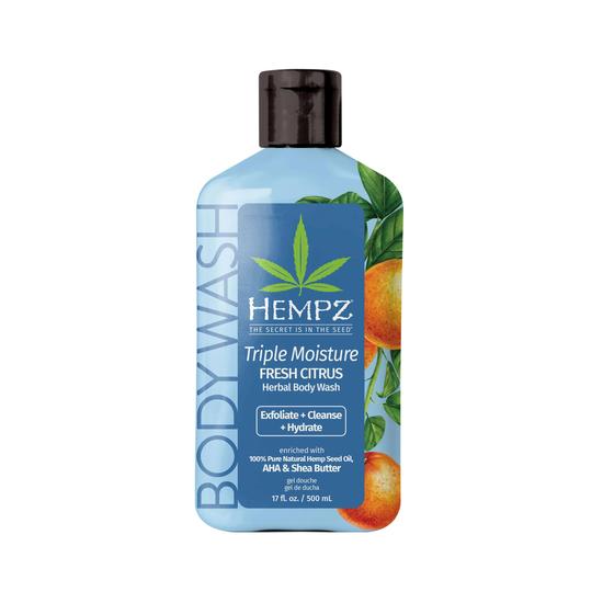 Hempz Triple Moisture Fresh Citrus Herbal Body Wash 500ml