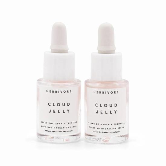 Herbivore 2 x Herbivore Cloud Jelly Plumping Hydration Serum 3.3ml (Imperfect Box)