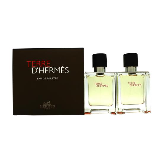 Hermès Terre d'Hermes Eau De Toilette Gift Set Eau De Toilette 2 x 50ml