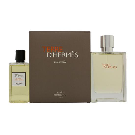 Hermès Terre d'Hermes Eau Givree Gift Set 100ml Eau De Parfum + 80ml Shower Gel