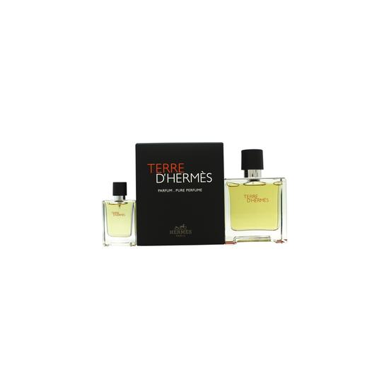 Hermès Terre d'Hermes Gift Set 75ml Eau De Parfum + 12.5ml Eau De Parfum