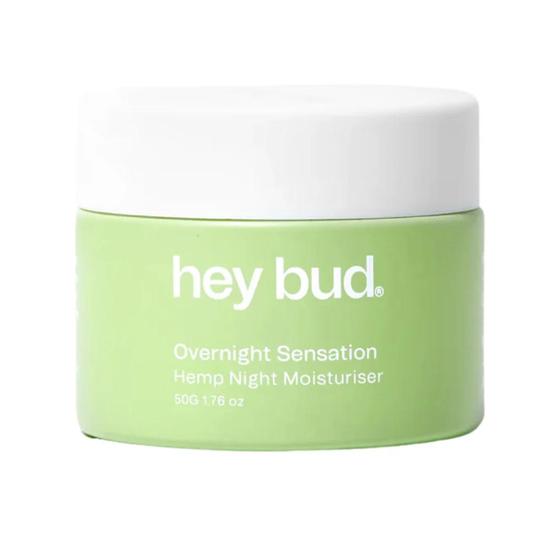 Hey Bud Skincare Overnight Sensation Hemp Night Moisturiser 50g