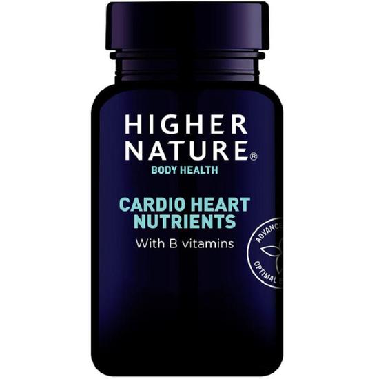 Higher Nature Cardio Heart Nutrients Vegetable Capsules 120 Capsules