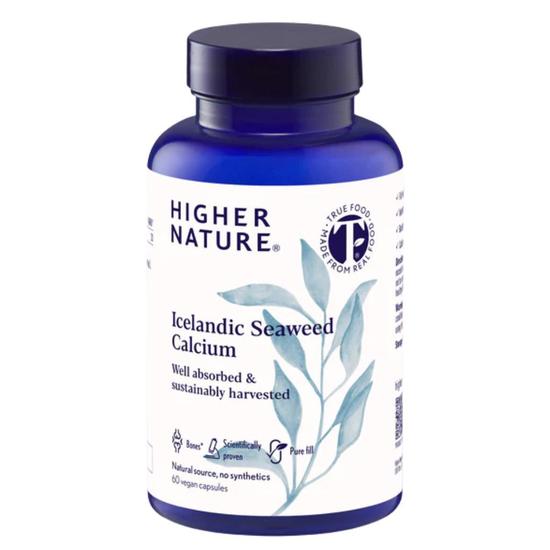 Higher Nature Icelandic Seaweed Calcium Capsules 60 Capsules