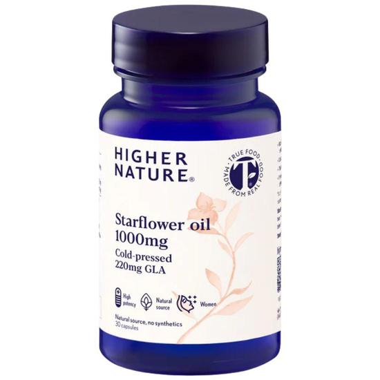Higher Nature Starflower Oil 1000mg Capsules 30 Capsules