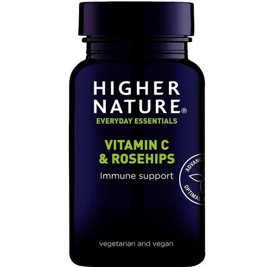 Higher Nature Vitamin C & Rosehips Vegan Tablets